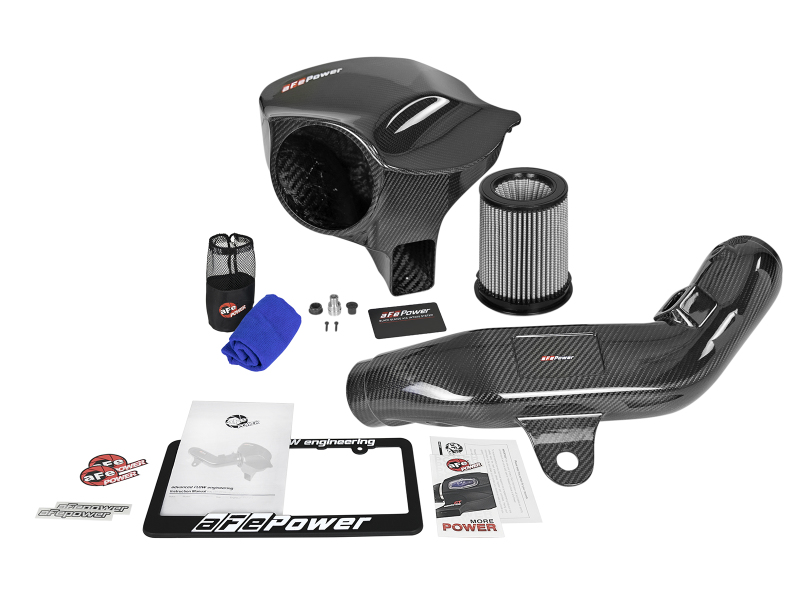 Picture of aFe Black Series Stage-2 Carbon Fiber Cold Air Intakes - 58-10004D