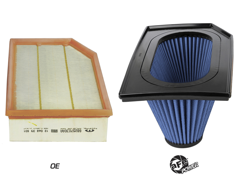 Picture of aFe Magnum FLOW PRO 5R Inverted Air Filter 18-19 Jeep Wrangler (JL) I4-2.0L(t) / V6-3.6