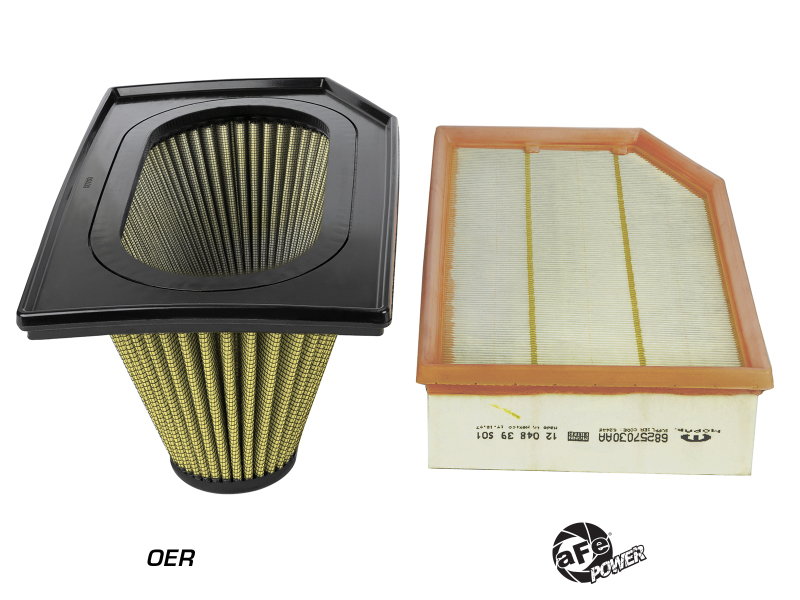 Picture of aFe Magnum FLOW Pro Guard7 Inverted Replacement Air Filter 18-19 Jeep Wrangler (JL) I4-2.0L(t)