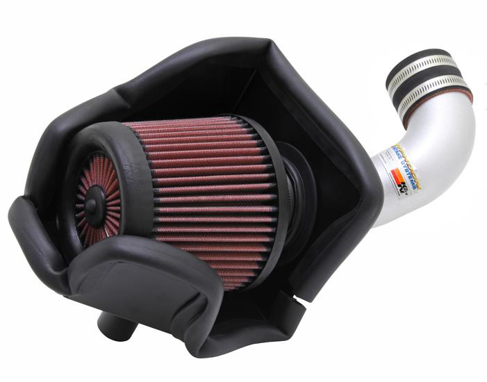 Picture of KN K&N 11 Honda CR-Z 1.5L L4 Silver Typhoon Short Ram Intake Cold Air Intakes - 69-1018TS