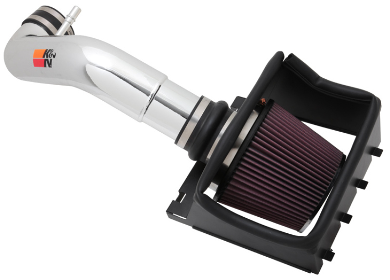 Picture of KN K&N 11 Ford F150 5.0L V8 F/I High Flow Performance Intake Kit Cold Air Intakes - 77-2581KP