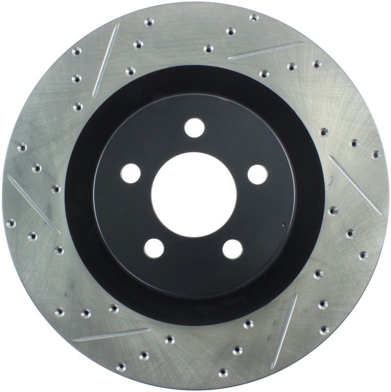 Picture of Sport Drilled & Slotted Brake Rotor; Front Right
