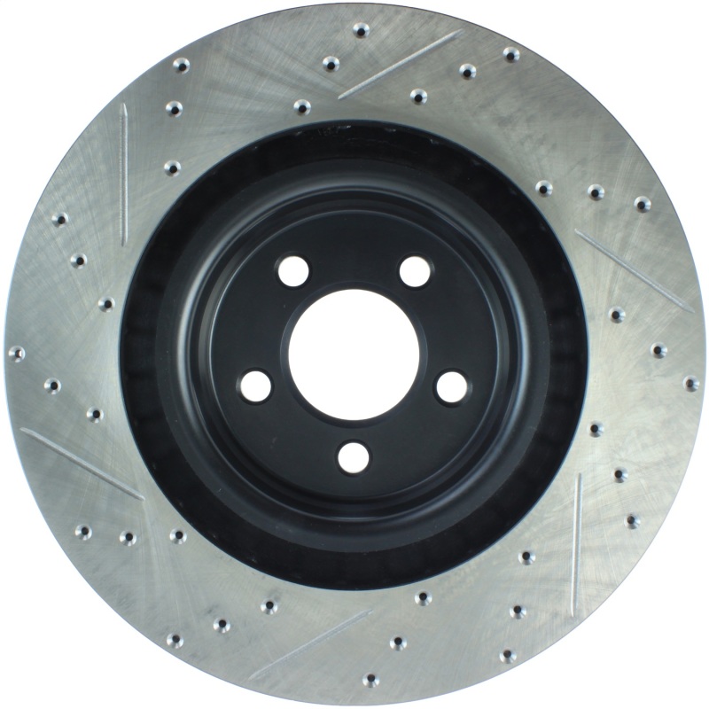 Picture of Sport Drilled & Slotted Brake Rotor; Front Left