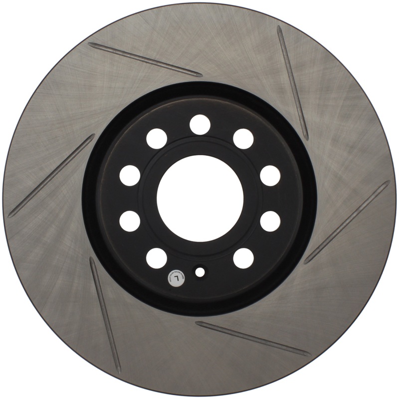 Picture of Sport Slotted Brake Rotor; Front Left