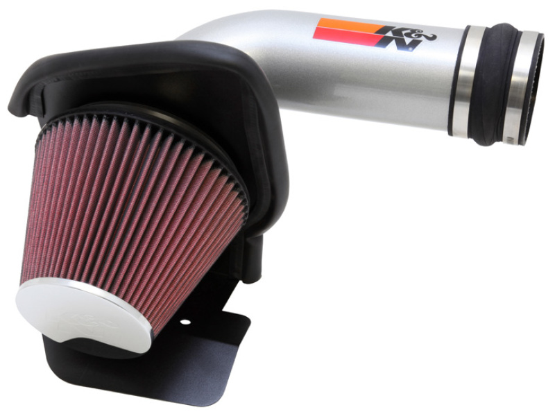 Picture of KN K&N 11 Ford Taurus SHO 3.5L V6 Silver Typhoon Cold Air Intake - 69-3531TS
