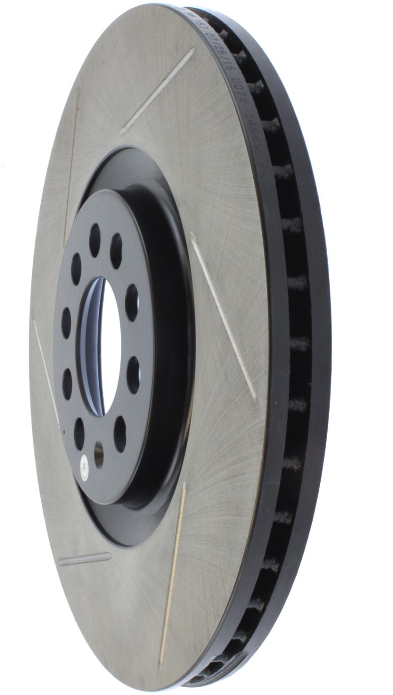 Picture of Sport Slotted Brake Rotor; Front Right