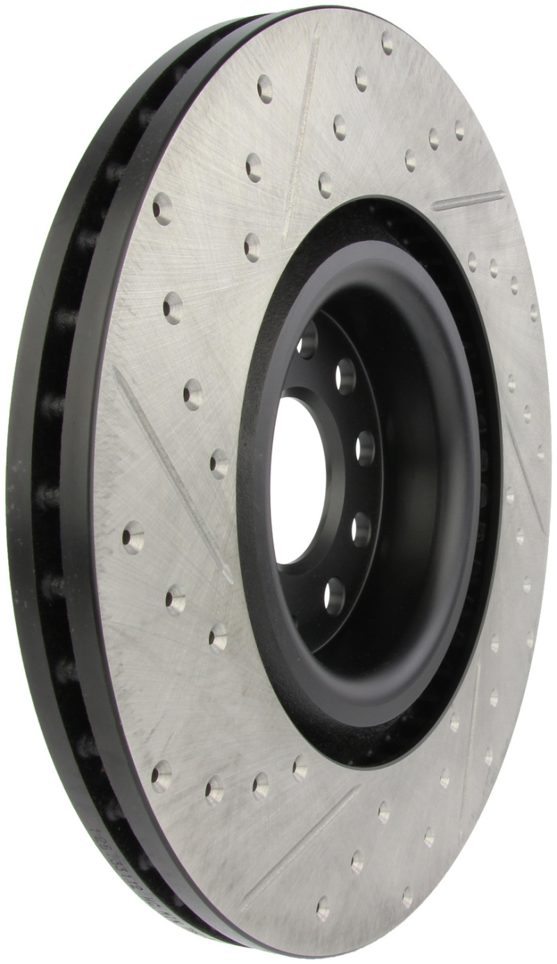 Picture of Sport Drilled & Slotted Brake Rotor; Front Left
