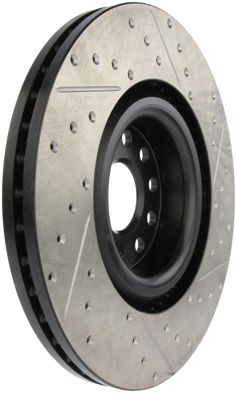 Picture of Sport Drilled & Slotted Brake Rotor; Front Right