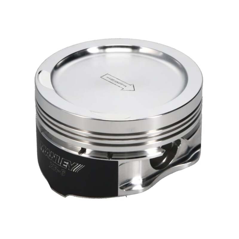 Picture of Manley Nissan SR20DE Piston Set - 86.00 mm Bore 1.260 in. CH, -12.00 CC