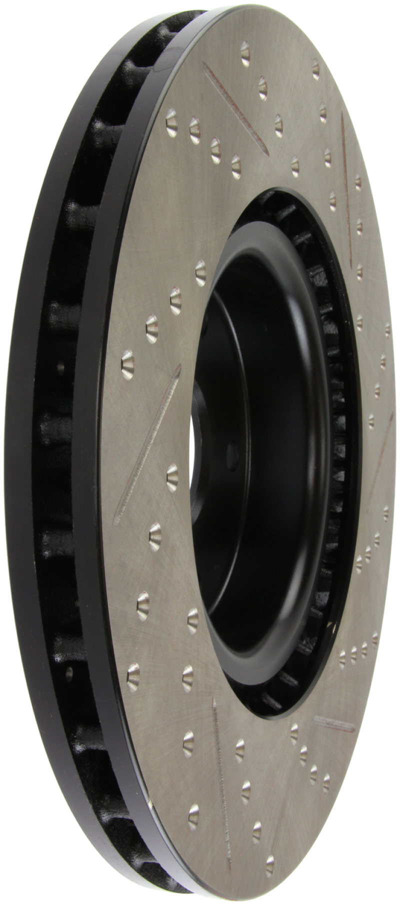 Picture of Sport Drilled & Slotted Brake Rotor; Front Right