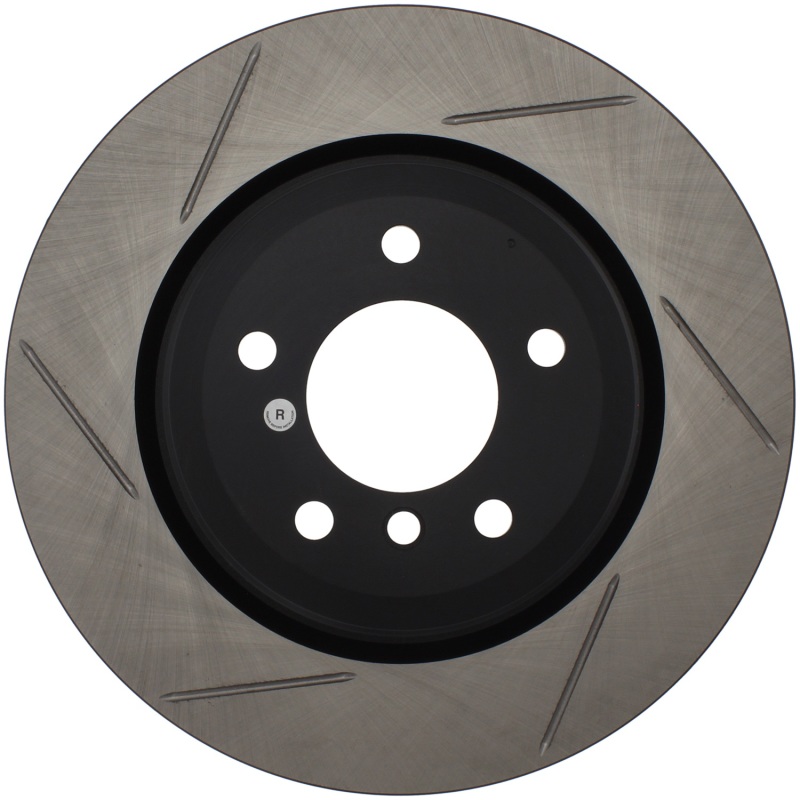 Picture of Sport Slotted Brake Rotor; Rear Left