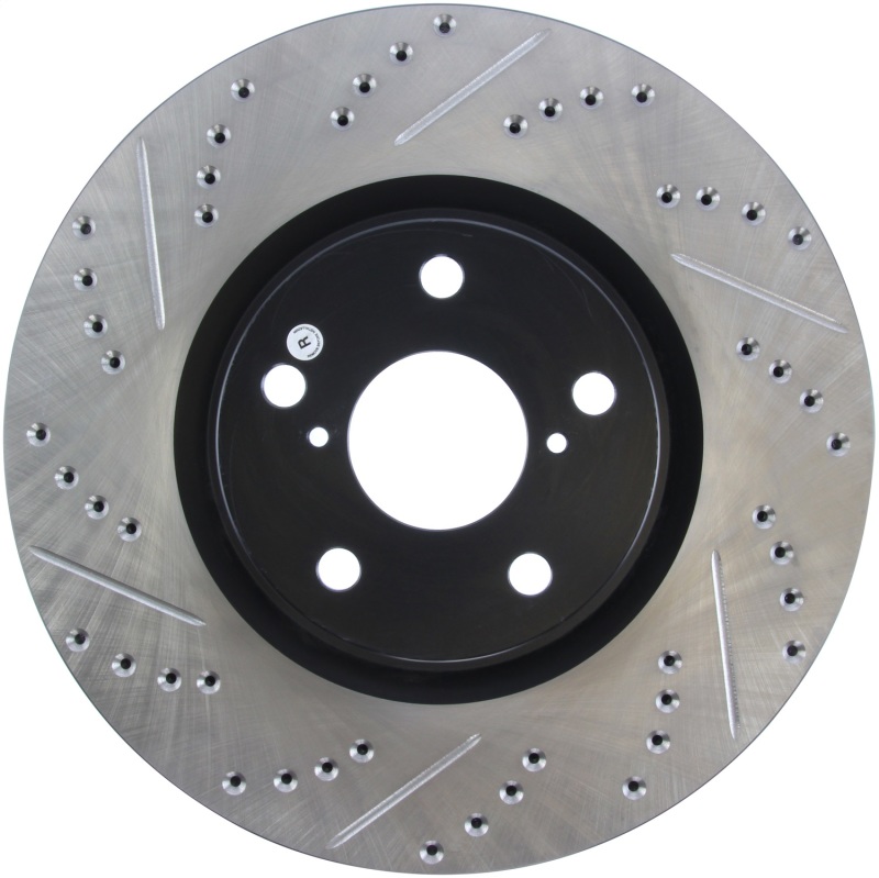 Picture of Sport Drilled & Slotted Brake Rotor; Front Right