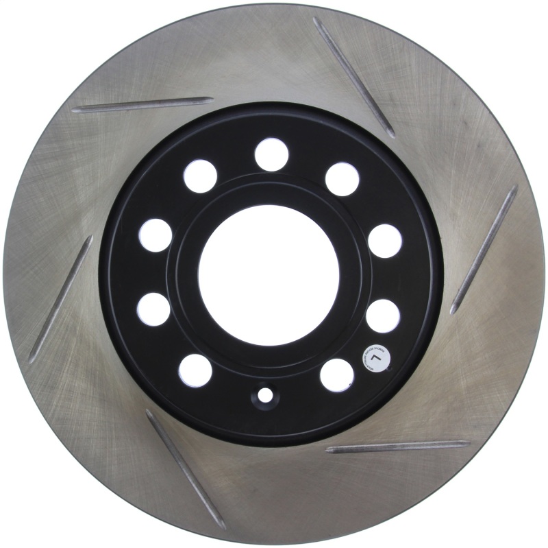 Picture of Sport Slotted Brake Rotor; Rear Left