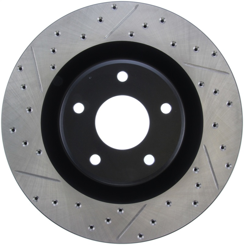 Picture of Sport Drilled & Slotted Brake Rotor; Front Right