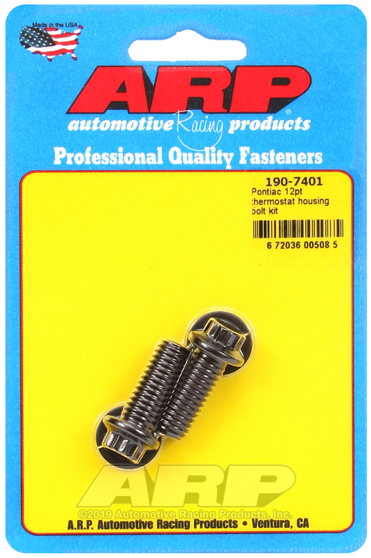 Picture of ARP Pontiac 12pt Thermostat Housing Bolt Kit