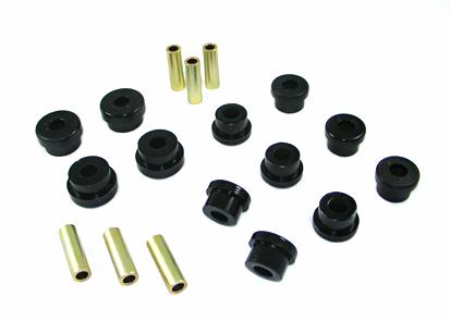 Picture of Whiteline Plus 88-00 Honda Civic / 88-9/95 CRX Rear Control Arm - Lower Inner & Outer Bushing Kit