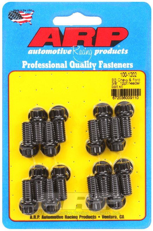 Picture of ARP BB Chevy & Ford 3/8in 12pt Header Bolt Kit