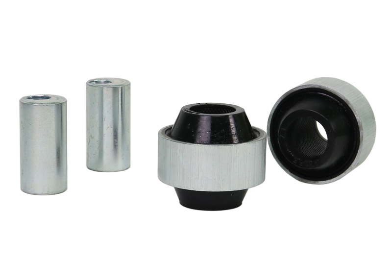 Picture of Whiteline Plus 10/08+ Mitsubishi Lancer CJ Anti-Lift/Caster Fr C/A - Lwr Inner Rear Bushing Kit