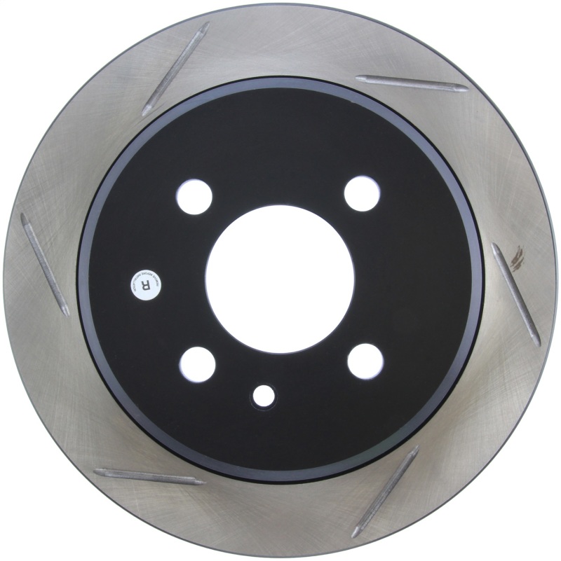 Picture of Sport Slotted Brake Rotor; Rear Left