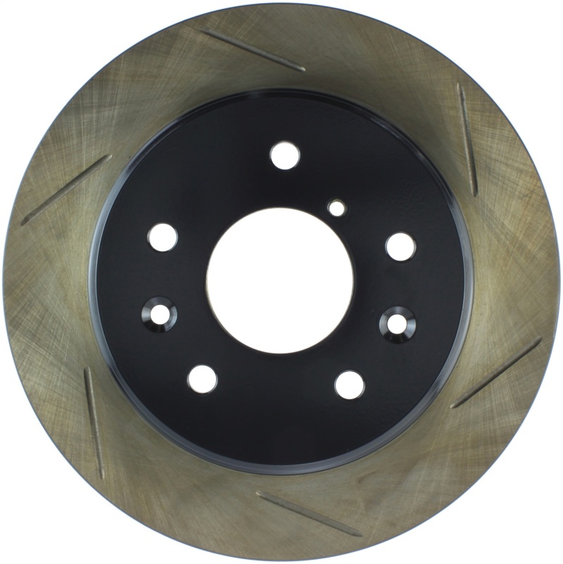 Picture of Sport Slotted Brake Rotor; Rear Left