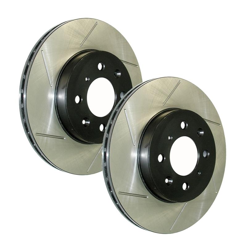 Picture of Sport Slotted Brake Rotor; Rear Left