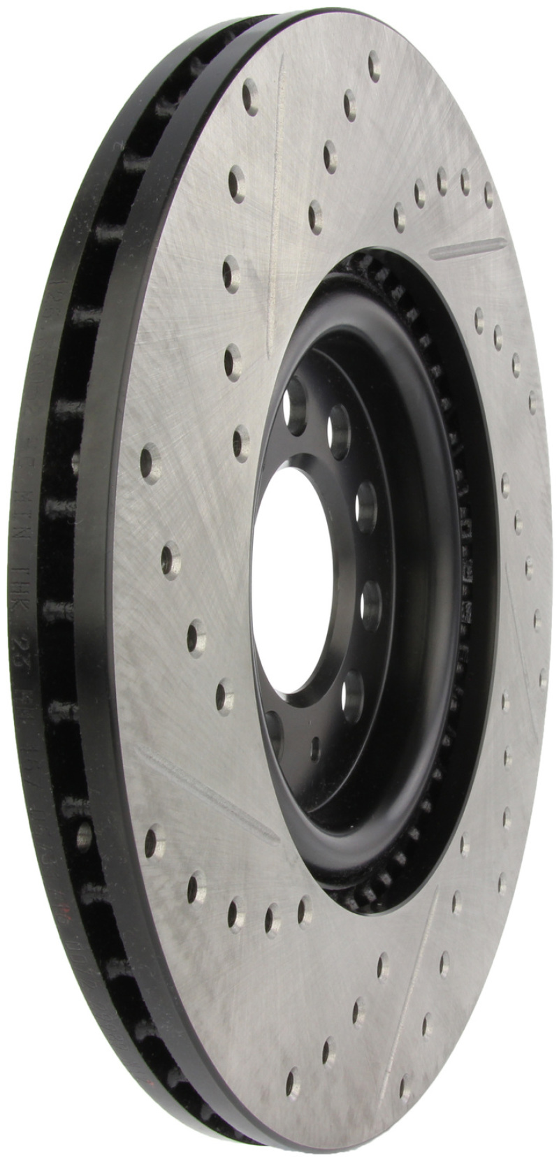 Picture of Sport Drilled & Slotted Brake Rotor; Front Left