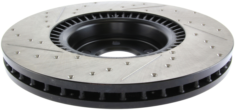 Picture of Sport Drilled & Slotted Brake Rotor; Front Left
