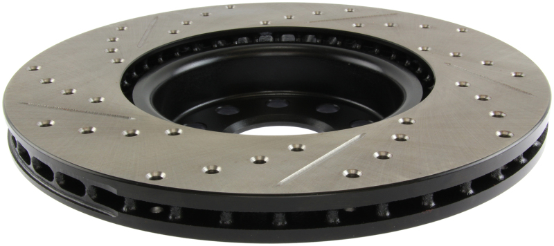 Picture of Sport Drilled & Slotted Brake Rotor; Front Left