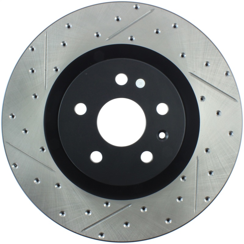 Picture of Sport Drilled & Slotted Brake Rotor; Front Right