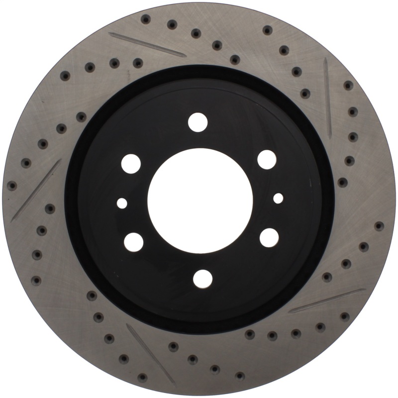 Picture of Sport Drilled & Slotted Brake Rotor; Front Left