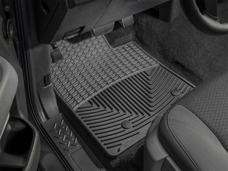 Picture of WeatherTech 04-10 BMW X3 Front and Rear Rubber Mats - Black