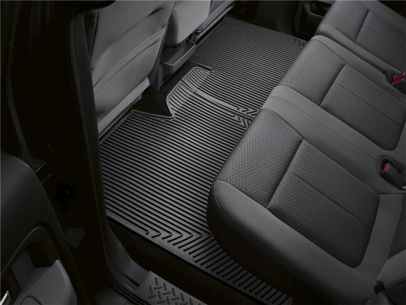 Picture of WeatherTech 07+ Ford Expedition Front and Rear Rubber Mats - Black
