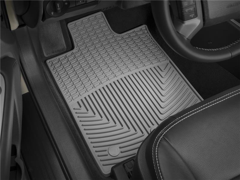 Picture of WeatherTech 07+ Ford Expedition Front and Rear Rubber Mats - Grey