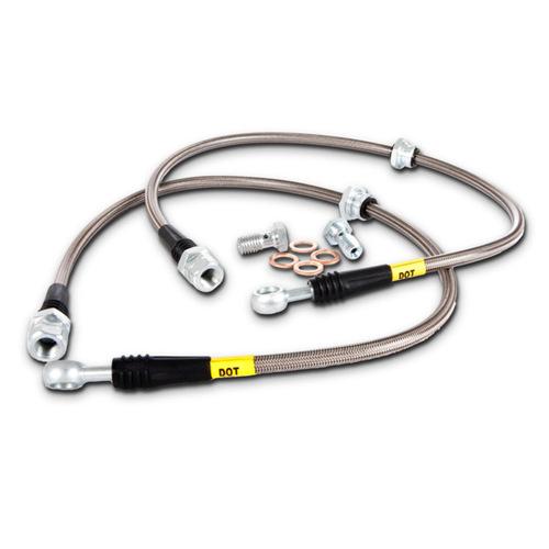 Picture of StopTech 00-06 BMW X5 Stainless Steel Front Brake Line Kit