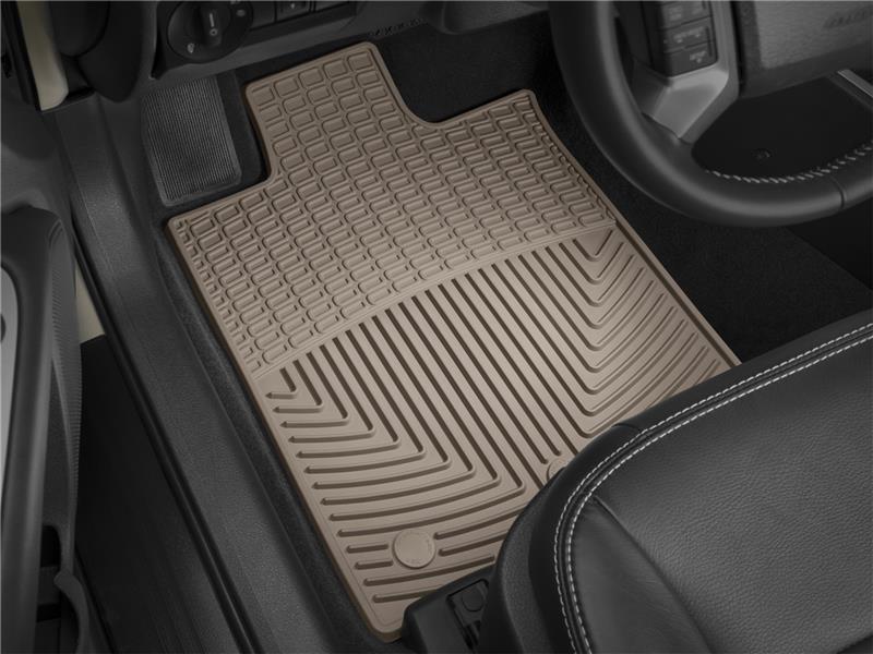 Picture of WeatherTech 07+ Ford Expedition Front and Rear Rubber Mats - Tan