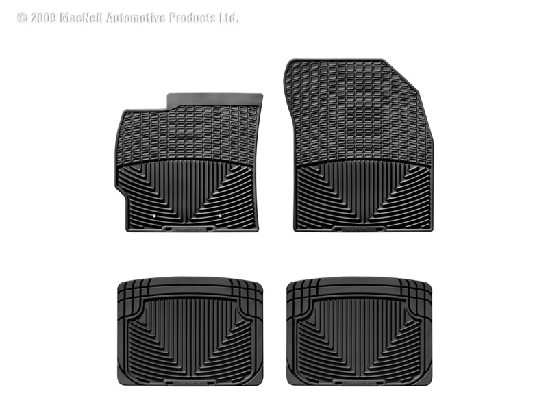 Picture of WeatherTech 08-11 Scion xB Front and Rear Rubber Mats - Black