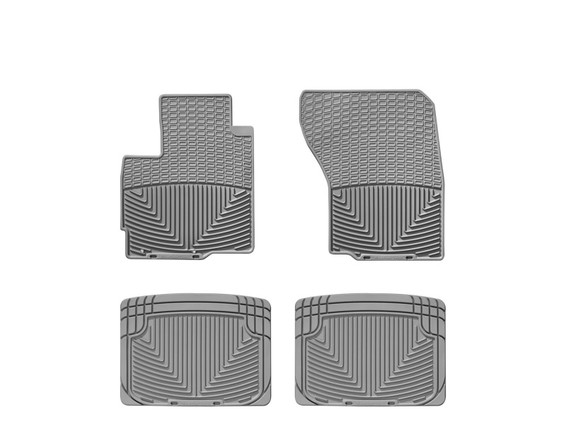 Picture of WeatherTech 07-11 Mitsubishi Outlander Front and Rear Rubber Mats - Grey