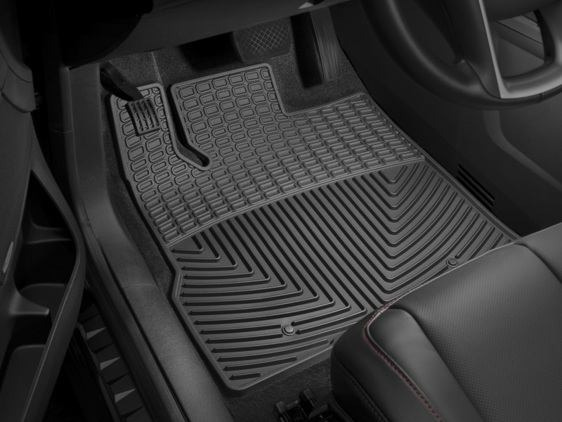 Picture of WeatherTech 07-11 Nissan Versa Front and Rear Rubber Mats - Black