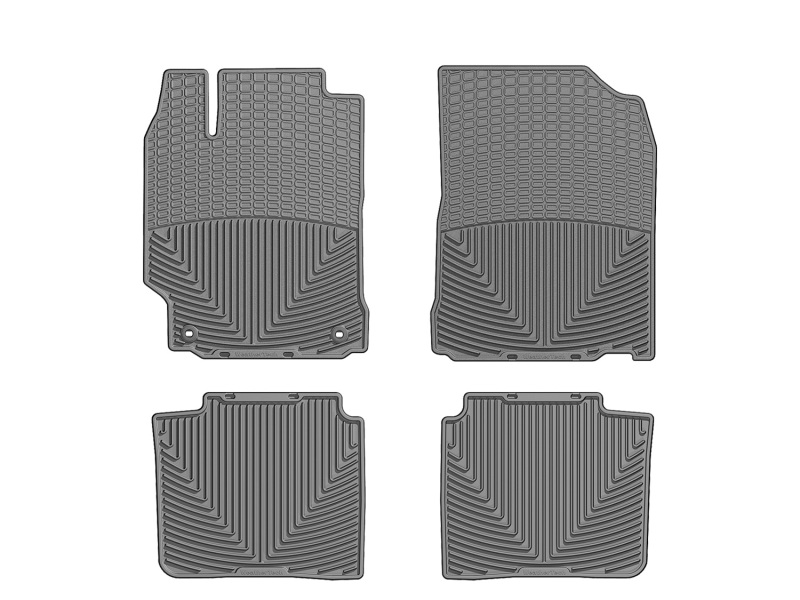 Picture of WeatherTech 12+ Toyota Camry Front and Rear Rubber Mats - Grey