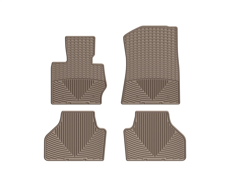 Picture of WeatherTech 11+ BMW X3 Front and Rear Rubber Mats - Tan