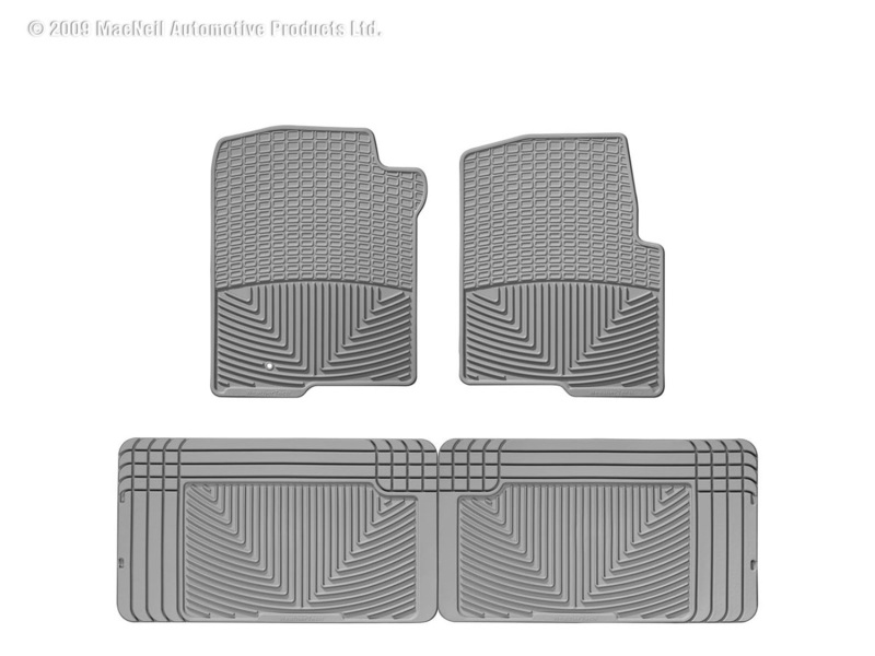 Picture of WeatherTech 04 Ford F-150 Front and Rear Rubber Mats - Grey