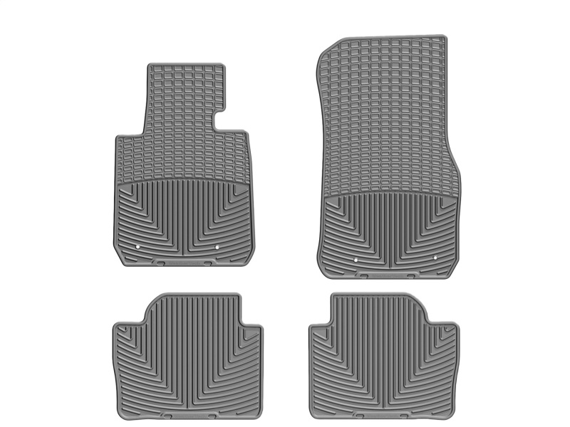 Picture of WeatherTech 12+ BMW 3-Series (F30) Front and Rear Rubber Mats - Grey