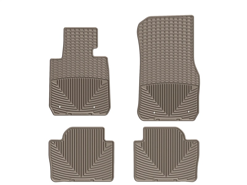 Picture of WeatherTech 12+ BMW 3-Series (F30) Front and Rear Rubber Mats - Tan
