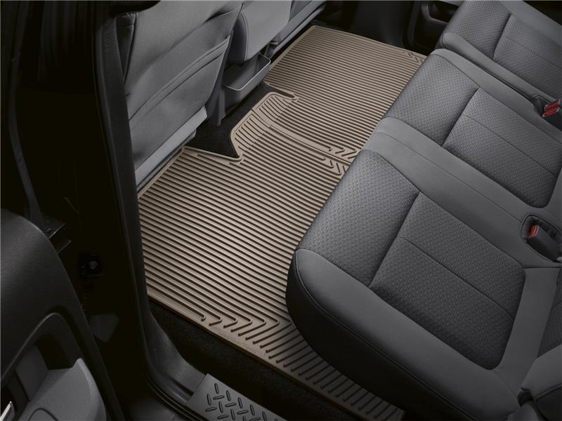 Picture of WeatherTech 10+ Ford Taurus Front and Rear Rubber Mats - Tan