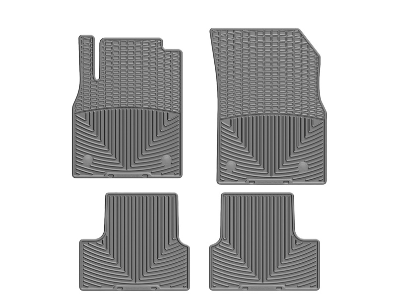 Picture of WeatherTech 12+ Chevrolet Cruze Front and Rear Rubber Mats - Grey