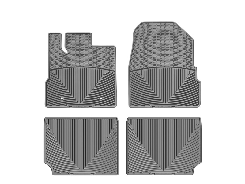 Picture of WeatherTech 10+ Chevrolet Equinox Front and Rear Rubber Mats - Grey