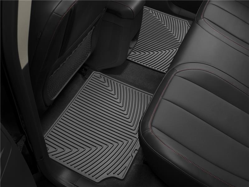 Picture of WeatherTech 10+ Chevrolet Equinox Front and Rear Rubber Mats - Black