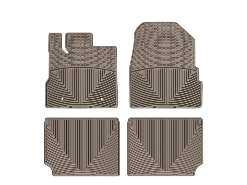 Picture of WeatherTech 10+ Chevrolet Equinox Front and Rear Rubber Mats - Tan