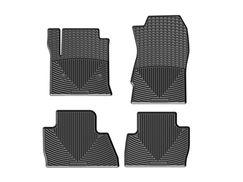 Picture of WeatherTech 15+ Chevy Sub/ GMC Yukon/XL/ Cadillac Escalade ESV Front and Rear Rubber Mats - Black