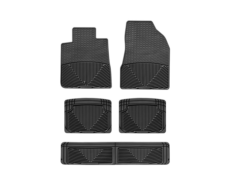 Picture of WeatherTech 07-09 Saturn Outlook Front/Rear/and Rear Rubber Mats - Black